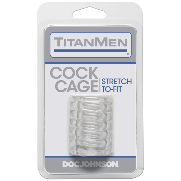 Titanmen Cock Cage ( Clear )