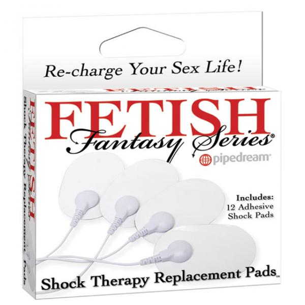 Fetish Fantasy Shock Therapy Replacement Pads 12 Count