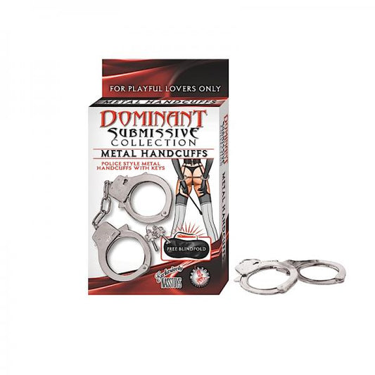 Dominant Submissive Metal Handcuffs